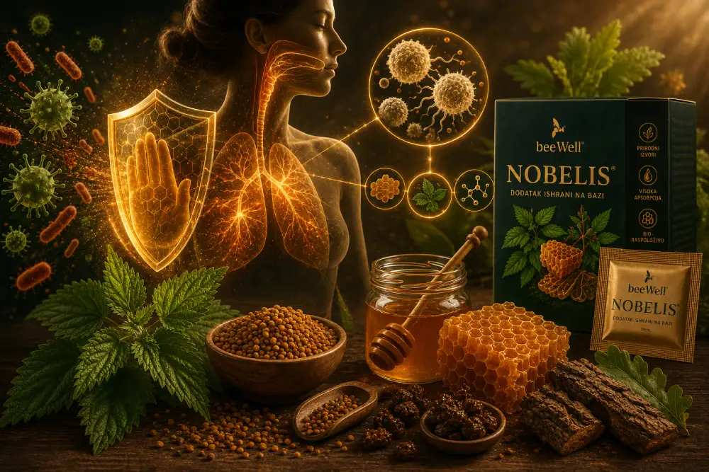 Perga i propolis kao prirodna podrška imunitetu tokom sezone prehlada