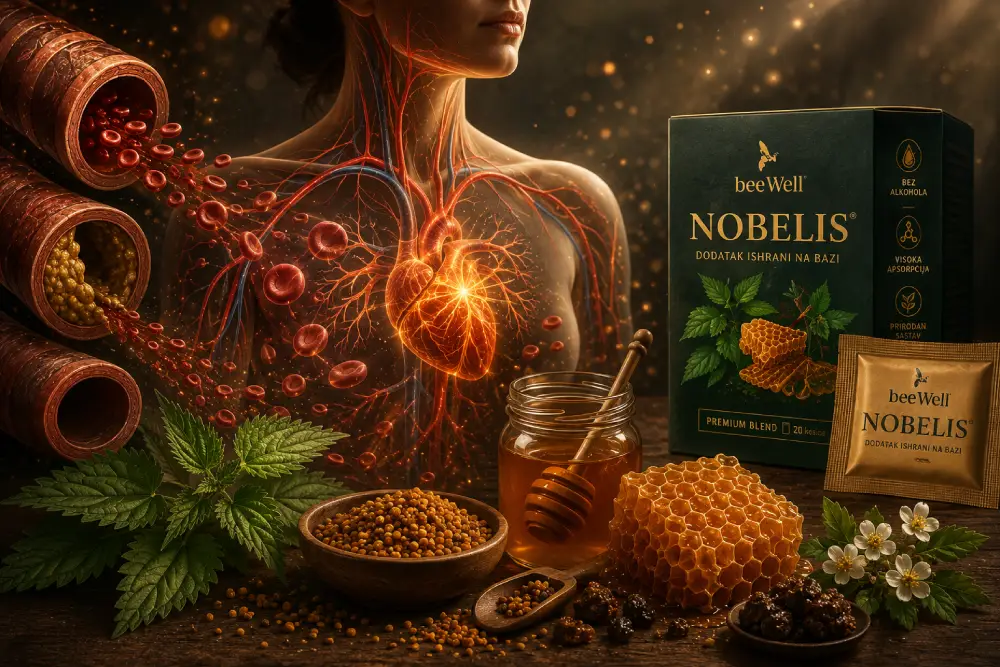 Kopriva, perga i rutin kao nutritivna podrška krvnoj slici i cirkulaciji